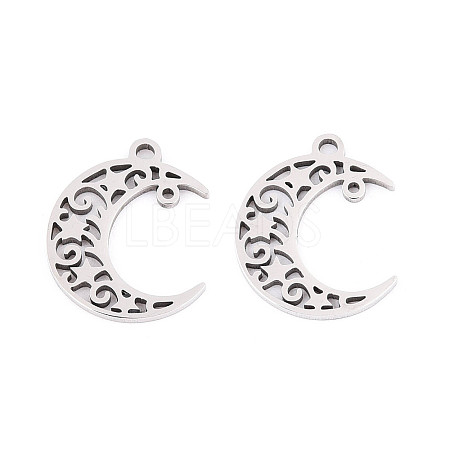 201 Stainless Steel Charms STAS-T066-92P-1