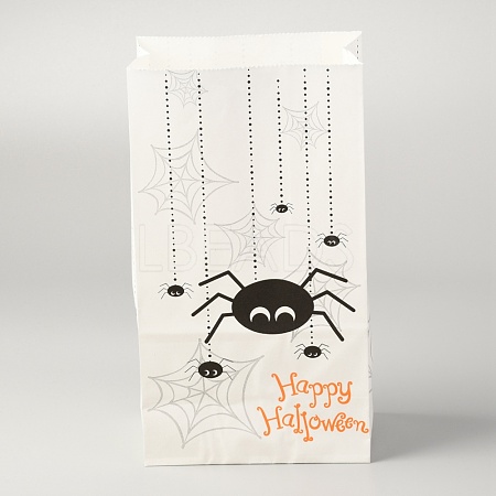 Halloween Theme Kraft Paper Bags CARB-H030-A08-1