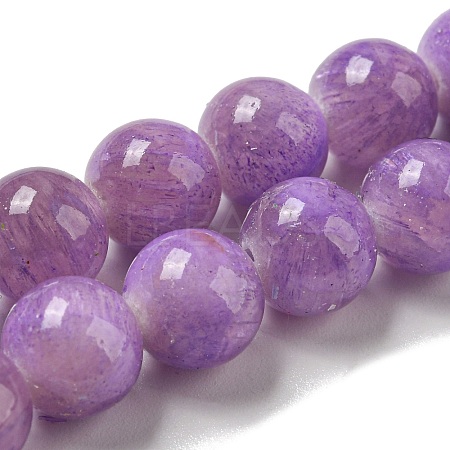 Dyed Natural White Jade Beads Strands G-F764-02B-1