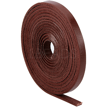 2M Flat Leather Cord LC-WH0007-07A-01-1