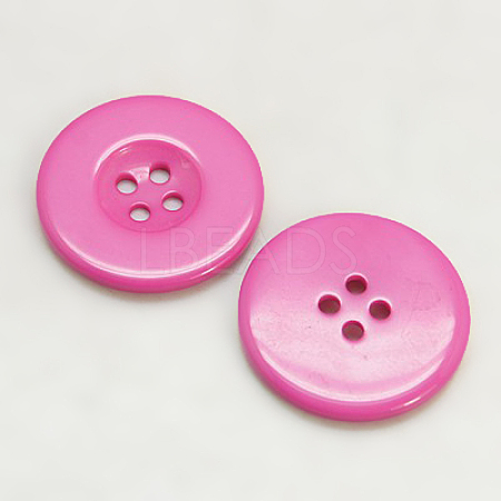 Resin Buttons RESI-D033-22mm-04-1