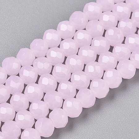 Glass Beads Strands EGLA-A044-J4mm-D02-1