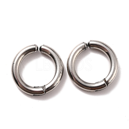 201 Stainless Steel Clip-on Earrings EJEW-Z014-01B-P01-1