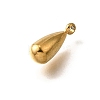 304 Stainless Steel Charms STAS-C122-07G-2