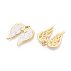 304 Stainless Steel Enamel Pendants X-STAS-T069-54-2
