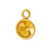 304 Stainless Steel Pendant Cabochon Settings PW-WG002AB-08-1