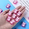 Transparent Acrylic Beads X-MACR-S374-07B-02-5
