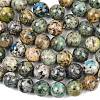Natural K2 Stone Beads Strands G-K405-B03-10mm-5