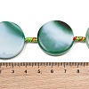 Natural Banded Agate Coin Beads Strands GG-CBAE0EB-06C-4