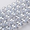 Electroplate Glass Bead Strands EGLA-J140-PL01-20mm-1