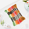 8 Skeins 8 Colors Polyester Sewing Thread OCOR-WH20074-09F-3