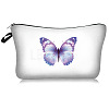 Butterfly Pattern Polyester Cosmetic Bag PW-WGCDD27-01-1