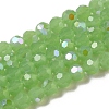Imitation Jade Glass Beads Strands EGLA-A035-J6mm-L01-1