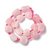 Natural Rose Quartz Beads Strands G-B024-06-2