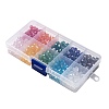 10 Colors Electroplate Glass Beads EGLA-X0006-01B-6mm-2