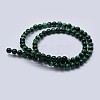 Natural Malachite Beads Strands G-F571-27AB2-6mm-2
