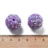 Acrylic Rhinestone Ball Beads OACR-A035-01M-3