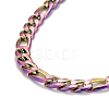 Ion Plating(IP)  304 Stainless Steel Chain Necklaces NJEW-A002-06MC-2