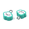Handmade Polymer Clay Charms CLAY-N006-37B-01D-3