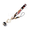 Brass Pendant Keychains HJEW-WH0039-15D-2