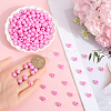 Opaque Acrylic Beads MACR-SP0001-27B-04-3