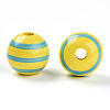 Easter Theme Printed Wood Beads WOOD-T032-22N-2