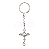 Tibetan Style Alloy Keychain KEYC-JKC00555-01-2
