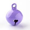 Brass Bell Pendants KK-G281-A-2