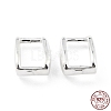 925 Sterling Silver Ice Pick Pinch Bails STER-Z001-016B-S-5