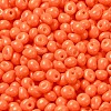 6/0 Opaque Baking Paint Glass Seed Beads SEED-M012-02A-05-3