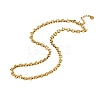 304 Stainless Steel Link Chain Necklaces for Women SA-CBAABBA-06G-4