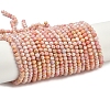 Ombre Effect Dyed Glass Beads Strands X-GLAA-C023-02-C12-5