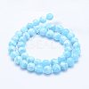 Synthetic Imperial Jasper Beads Strands G-F531-8mm-H05-2