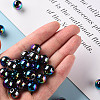Opaque Acrylic Beads X-MACR-S370-D12mm-S002-5