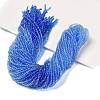 Transparent Painted Glass Beads Strands X-DGLA-A034-T1mm-A01-1