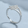 Witch Knot 925 Sterling Silver Finger Rings for Women FS-WG40E9F-01-2