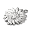 Anti-Tarnish 304 Stainless Steel Pendants STAS-K293-06P-2