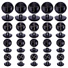 60Pcs 4 Style Plastic Shank Buttons BUTT-HY0001-19C-1