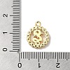 Brass Micro Pave Cubic Zirconia Pendants KK-B079-11G-3
