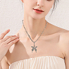 10Pcs 667 Stainless Steel Paperclip Chain Necklaces NJEW-BBC0001-48C-P-5
