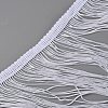 Polyester Tassel Fringe Trimming FIND-WH0077-64A-01-2