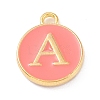 Golden Plated Alloy Enamel Charms LS-ENAM-Q437-11A-1