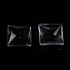 Transparent Glass Square Cabochons GGLA-A001-30mm-2