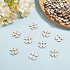 1 Set 1-Hole Wood Buttons BUTT-CY0001-16B-3