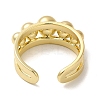 Brass Open Cuff Rings RJEW-Q778-36G-3
