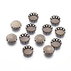 Brass Lace Edge Bezel Cups LS-KK-C1764-3-AB-1