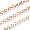 3.28 Feet Ion Plating(IP) 304 Stainless Steel Rolo Chains X-CHS-L014-06G-1