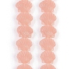 Synthetic Coral Dyed Carved Beads Strands CORA-K009-05A-06-1