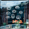 Waterproof PVC Colored Laser Stained Window Film Adhesive Stickers DIY-WH0256-018-6