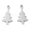 Non-Tarnish Christmas 304 Stainless Steel Charms STAS-O142-59P-2